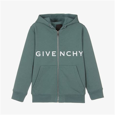 givenchy kids boys blue zip up top commercial|Givenchy clothes for kids.